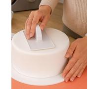 Graziano, Strumento Livellatore Rettangolare per Fondente e Paste Modellabili - Per Aderenza Perfetta