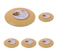 Graziano Vassoio Sottotorta Oro-Argento Rotondo ø 20 cm (Confezione da 5)