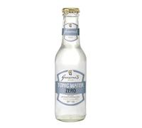 GRAZIANO'S Tonic Water Zero, Mixer, 200ml, Confezione da 12 Bottigliette