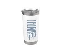 Grazie a Dio Bicchiere termico in acciaio inox doppia parete