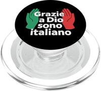Grazie a Dio sono italiano PopSockets PopGrip per MagSafe