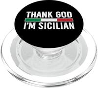 Grazie a Dio sono siciliano PopSockets PopGrip per MagSafe