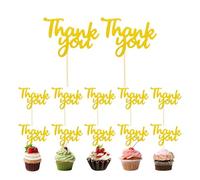 Grazie Cake Topper - Disco Di Cupcakes Per Insegnanti, Toppers Per Cupcake Di Apprezzamento Degli Insegnanti | Grazie Cupcake Toppers, 12 Pezzi Per Aver Dato Alle Celebrazioni Degli Eventi Per Feste D