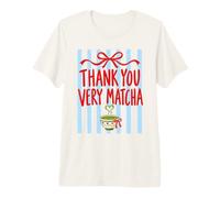 Grazie Mille Amante del tè Matcha Maglietta Premium