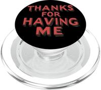 Grazie mille per avermi regalato Statement Outfit PopSockets PopGrip per MagSafe