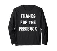 Grazie per Il Feedback Maglia a Manica