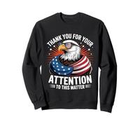 Grazie per la Vostra attenzione a Questo argomento Bandiera Americana Felpa