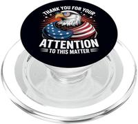 Grazie per la vostra attenzione a questo argomento Bandiera americana PopSockets PopGrip per MagSafe