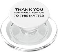 Grazie per la vostra attenzione a questo argomento (Funny) PopSockets PopGrip per MagSafe