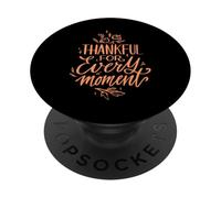 GRAZIE PER OGNI MOMENTO Ringraziamento Grateful Blessed Meme PopSockets PopGrip Adesivo