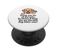 Grazie Per Tutte Le Carezze, I Graffi E Gli Abbracci Di Pets PopSockets PopGrip Adesivo