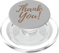 Grazie per tutti, basta dire grazie PopSockets PopGrip per MagSafe