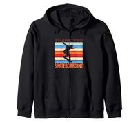 Grazie skateboarding skate therapy life brotherhood board Felpa con Cappuccio