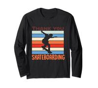 Grazie skateboarding skate therapy life brotherhood board Maglia a Manica
