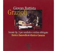 Grazioli Giovan Batt - SONATE OP.3 PER CEMBALO E
