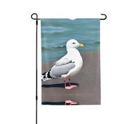 Graziosa bandiera da giardino stampata su entrambi i lati (71 x 101 cm), bandiera da giardino di benvenuto, decorazione stagionale per esterni