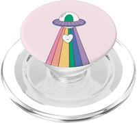 Graziosa bandiera dell'arcobaleno dell'orgoglio PopSockets PopGrip per MagSafe