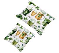 Graziosa borsa cosmetica senza cuciture alla moda con gatti, impermeabile, senza cerniera, chiusura automatica, mini custodia portatile da viaggio per cuffie e gioielli, Multicolore 08, 7.1x5.8