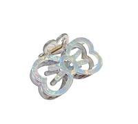 Graziosa clip cava, fermaglio for capelli con fiocco, fermaglio for squalo dolce, fermaglio for capelli temperamento(Colorful green)