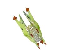 Graziosa coda di cavallo da ragazza a forma di rana Y2K copricapo per ragazze