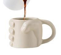 Graziosa da caffè | Design Faust per caffè e tè | in ceramica per acqua e acqua decorazione per la casa anche per bambini e adulti, succo di tè, latte, bevande fattorie, campeggio