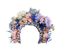 Graziosa decorazione per capelli con fiori, semplice e bella, per servizi fotografici e abiti tradizionali, accessorio per capelli da sposa