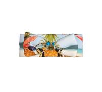 Graziosa fascia da spiaggia con due ananas, con fiocco per bambini, delicata e sensibile, in nylon elastico