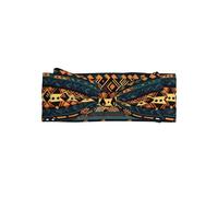 Graziosa fascia per capelli con fiocco in stile etnico tribale africano, con stampa etnica, morbida ed elastica, accessori per capelli da principessa
