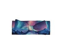 Graziosa fascia per capelli con fiocco per neonata - Adorabile stampa La bellezza dell'aurora, perfetta per bambine da 0 a 6 mesi