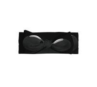 Graziosa fascia per capelli con fiocco per neonata, con adorabile stampa emoticon triste, perfetta per bambine da 0 a 6 mesi