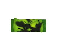 Graziosa fascia per capelli con fiocco verde con rana e ombra, delicata e sensibile, per neonati, in nylon elastico
