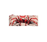 Graziosa fascia per capelli con piccolo ragno rosso per bambine, in poliestere morbido ed elastico, perfetta per neonati, 0-6 mesi, regalo per bambini, accessorio fotografico
