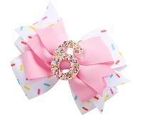 Graziosa fascia per capelli per bambine di età compresa tra 1 anno e 6 anni, comoda per feste di compleanno