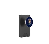 Graziosa gonna scozzese scozzese con fiori di cardo per bambini PopSockets PopWallet per MagSafe