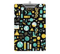 Graziosa lavagna portadocumenti in acrilico, formato standard A4, per scrivania, ufficio, accessori, scienze, matematica, fisica, chimica, biologia