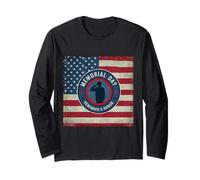 Graziosa maglietta da donna con bandiera statunitense con grafica patriottica Maglia a Manica