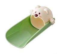 Graziosa prolunga per rubinetto a forma di cartone animato, progettata per i bambini, rende il lavaggio delle mani emozionante e sicuro (verde)