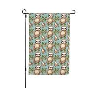 Graziosa stampa di galline con gallo, 30,5 x 45,7 cm, per tutte le stagioni, bandiere per esterni, decorazione per cortile, patio