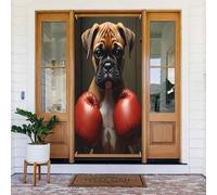 Graziosa stampa rossa n. 12 copertine decorative per porte, decorazioni per interni ed esterni, primavera, estate, autunno, inverno, Halloween, Natale, decorazioni per la casa