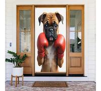 Graziosa stampa rossa n. 14 copertine decorative per porte, decorazioni per interni ed esterni, primavera, estate, autunno, inverno, Halloween, Natale, decorazioni per la casa