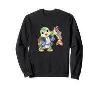 Graziosa Tartaruga Estiva in Giappone Look Felpa