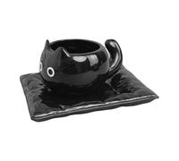 Graziosa tazza per gatti - Tazza per gatti per gli amanti dei gatti | Tazza da caffè portatile in ceramica da 210 ml, accessori da donna, simpatici bicchieri d'acqua, grandi calibri - Rappresentazioni