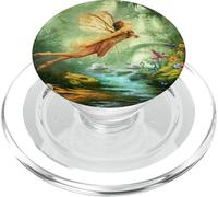 Graziose creature del bosco, incantato giardino nella foresta delle fate PopSockets PopGrip per MagSafe