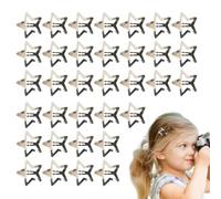 Graziose mollette per capelli per ragazze graziose forcine per le donne | Piccole mollette per capelli in metallo per frangia 100 pezzi - accessorio di moda per capelli spessi e sottili per la