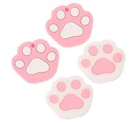 Graziosi copritasti in silicone a forma di artiglio di gatto, per uso quotidiano, 4 pezzi