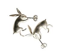 Graziosi orecchini a perno a forma di coniglio, accessori alla moda da donna, comodi gioielli per ogni occasione, graziosi orecchini Lagomorph, One Size, come descritto, come descritto