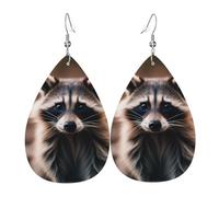 Graziosi orecchini pendenti a forma di procione (1) con stampa a goccia, eleganti gioielli da donna, gioielli alla moda per San Valentino e feste