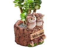 Graziosi vasi per piante, rustici, piccoli vasi per piante e cactus, per interni ed esterni, decorazione per la casa, camera da letto, soggiorno, ingresso, ufficio, scuola, scrivania