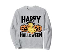 Grazioso anatroccolo Happy Halloween Felpa