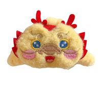 Grazioso artiglio per capelli per ragazze antiscivolo drago fascia per scattare foto Delicato peluche a forma di drago artiglio per capelli